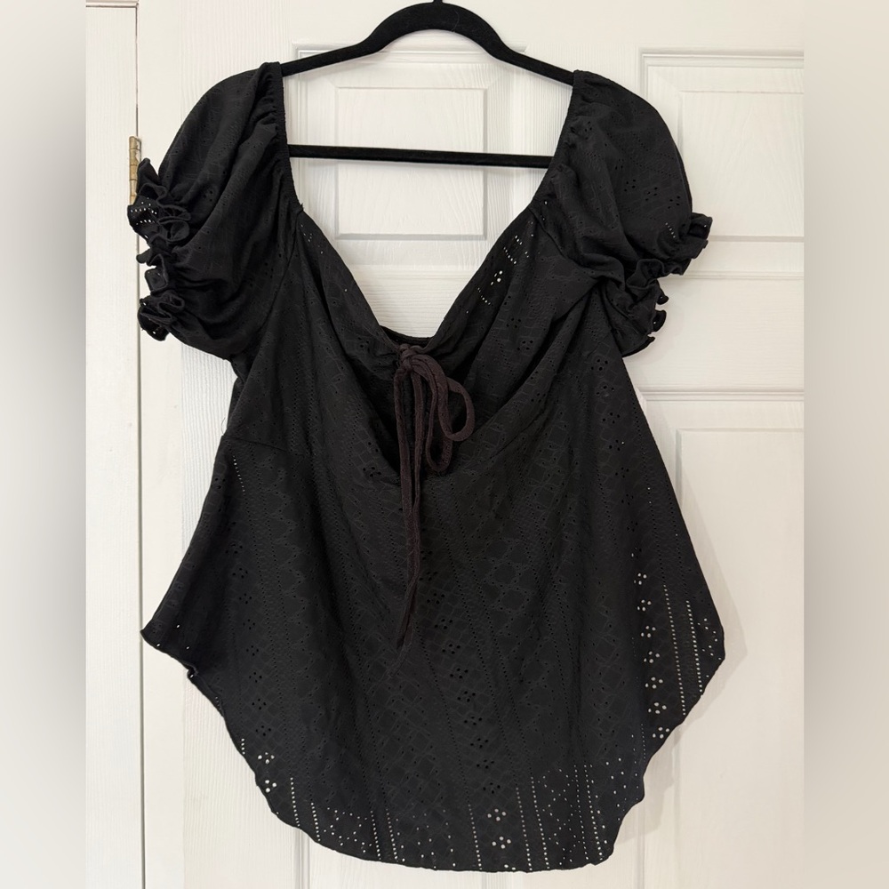 Eyelet Women's Top